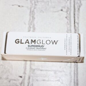 GlamGlow Supermud Clearing Treatment Mask Masque 1 oz Travel Size NEW IN BOX